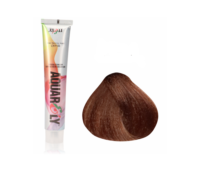 Фарба Itely Aquarely для нормального та сивого волосся 100 мл 7CA Світло-карамельний блонд