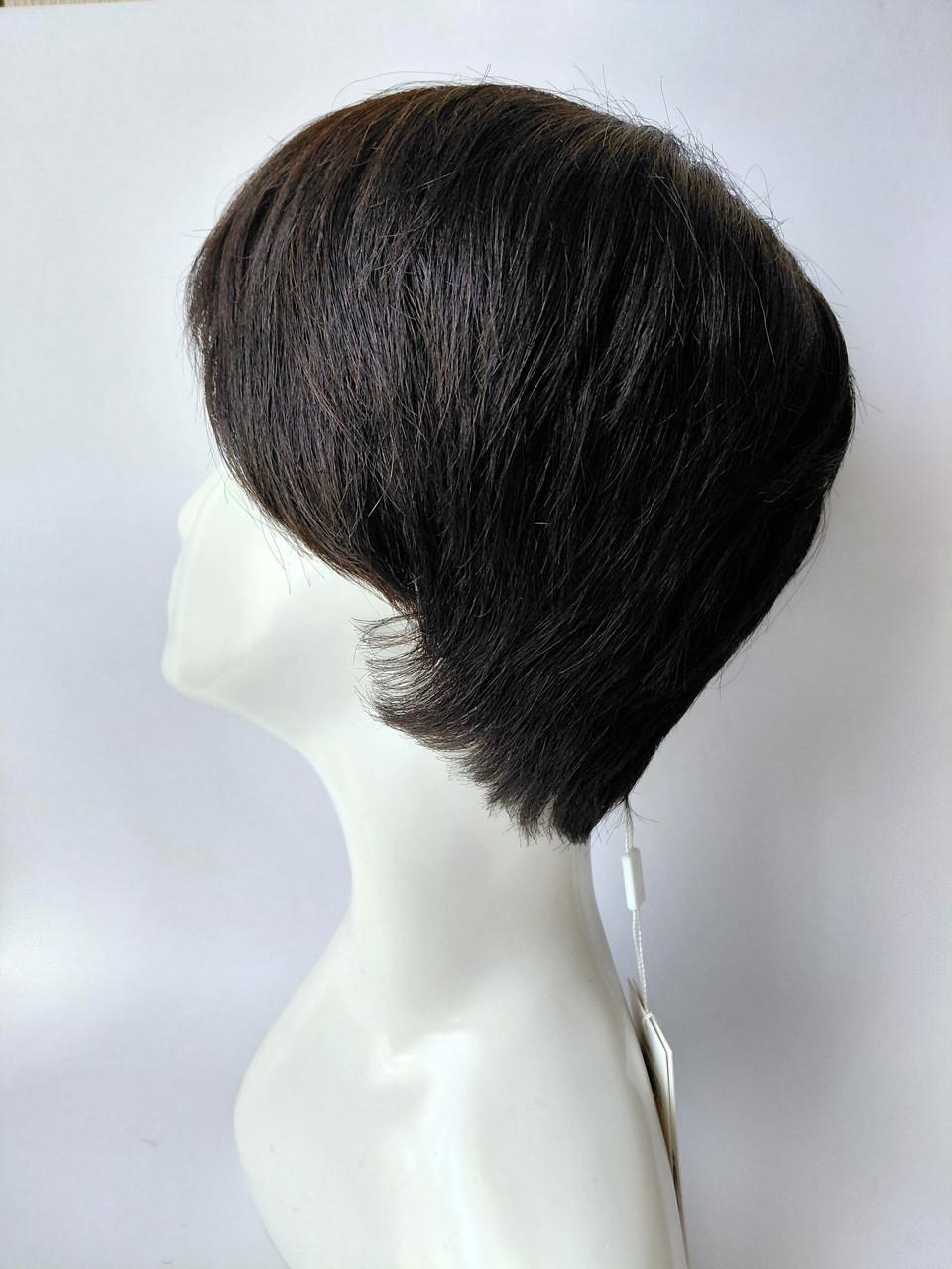 Парик из 100% натуральных волос боб каре Черный (2765923833) - фото 6 Парик из 100% натуральных волос боб каре Черный (2765923833) - фото 6