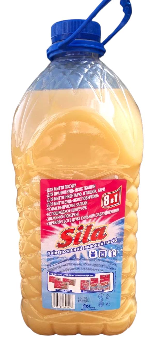 Мыло хозяйственное жидкое Sila 4 кг (7443)