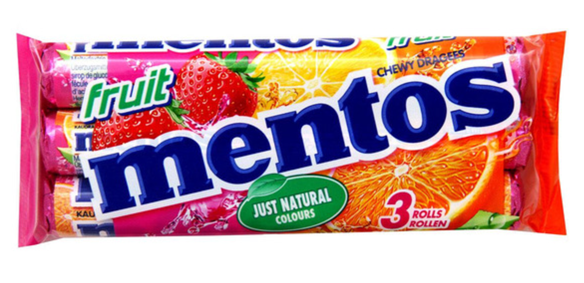 Драже Mentos Fruits 3 х 38 г (1870853185) Драже Mentos Fruits 3 х 38 г (1870853185)