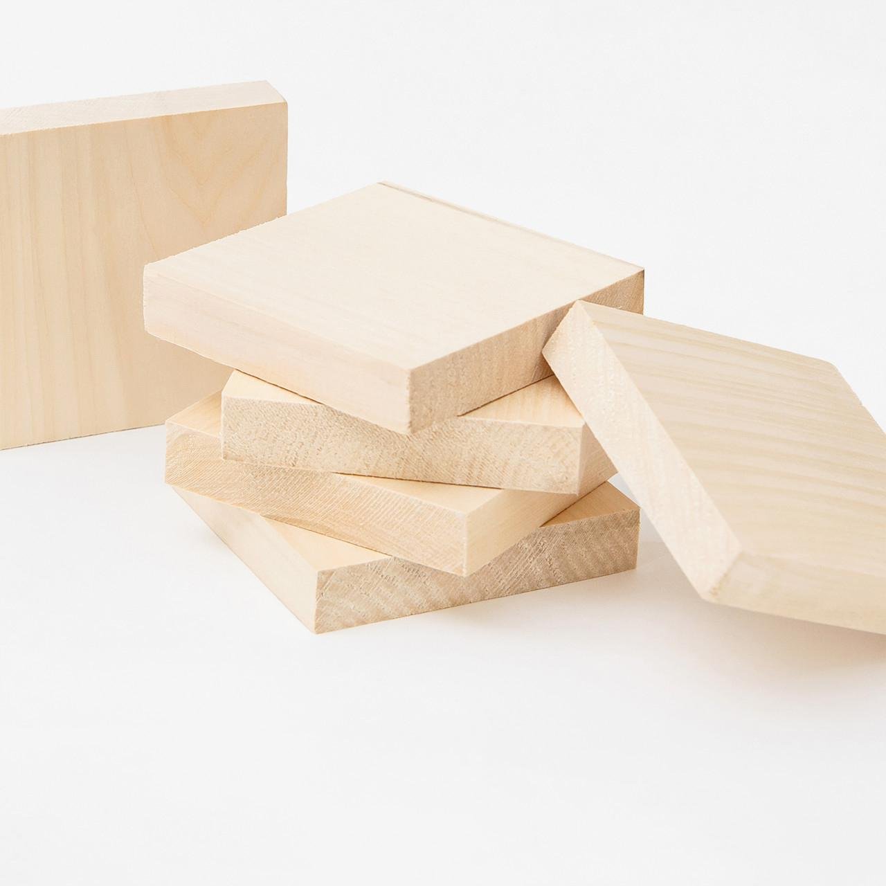 Доска из липы заготовка для резьбы 12х12х1,7 см. (23463536) - фото 4