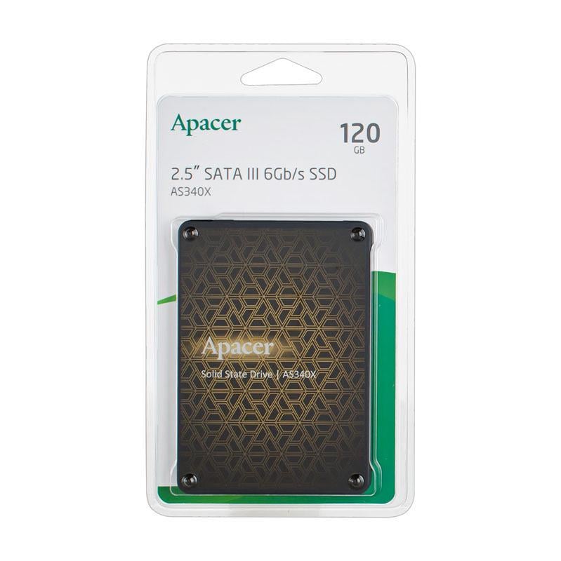 Жесткий диск SSD Apacer AS340 Panther Series 120Gb 2,5" (AP120GAS340XC-1)