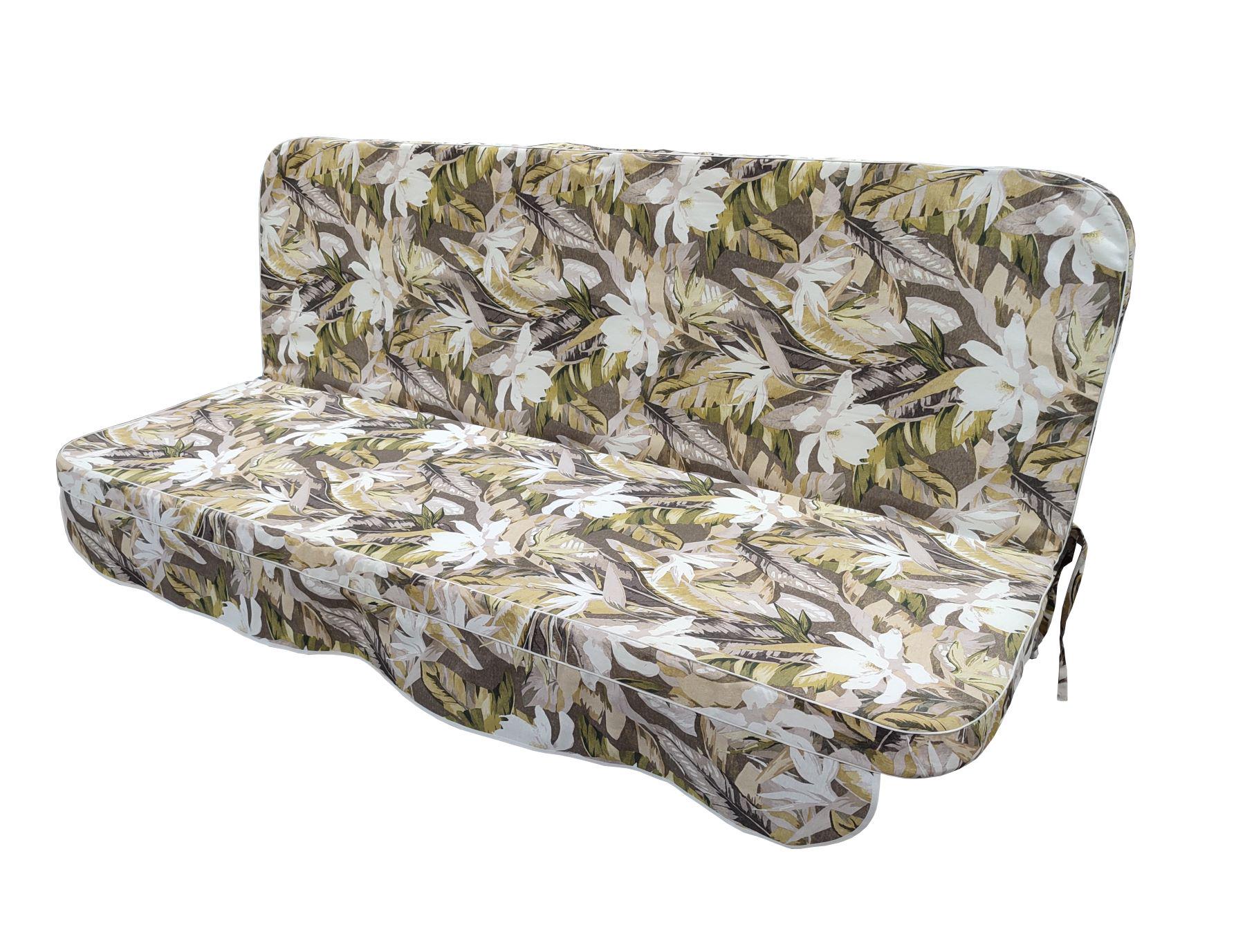 Подушка для гойдалки eGarden CLAIR GRIS 180x110x6 см (5616) - фото 1 Подушка для гойдалки eGarden CLAIR GRIS 180x110x6 см (5616) - фото 1