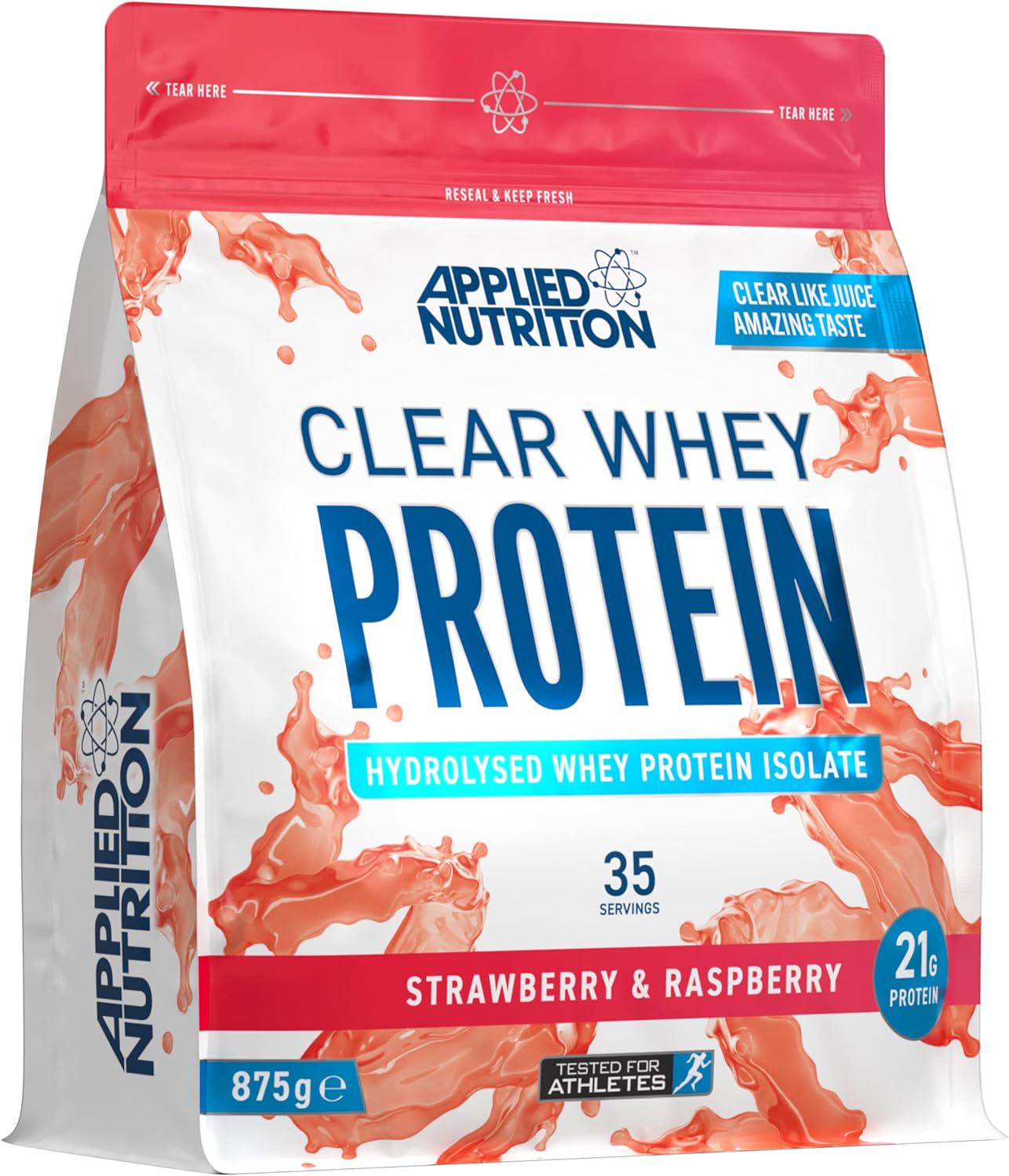 Протеин Applied Nutrition Clear Whey Isolate Protein Strawberry Raspberry 875 г