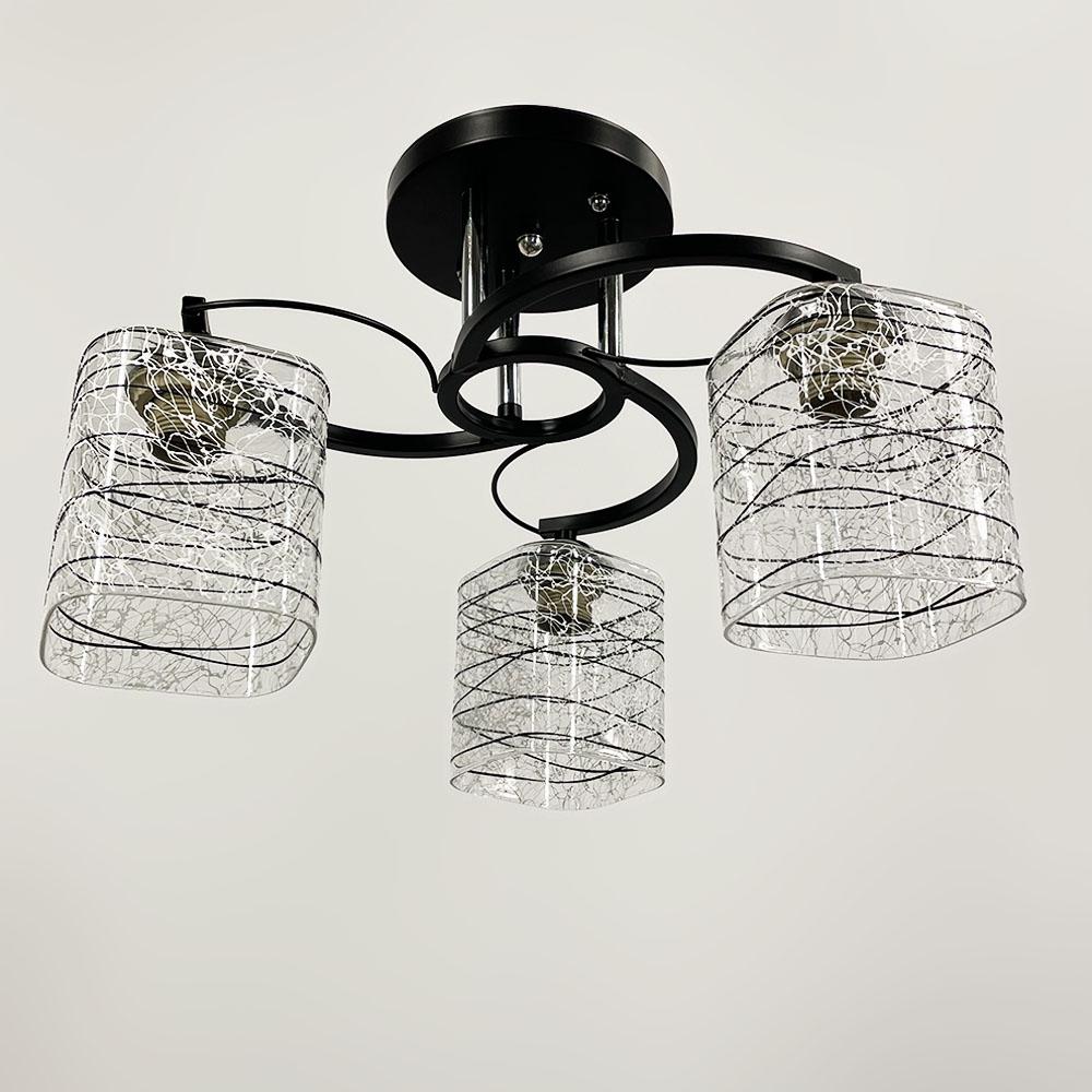 Люстра потолочная Light House LNF-17504/3С BK Черный