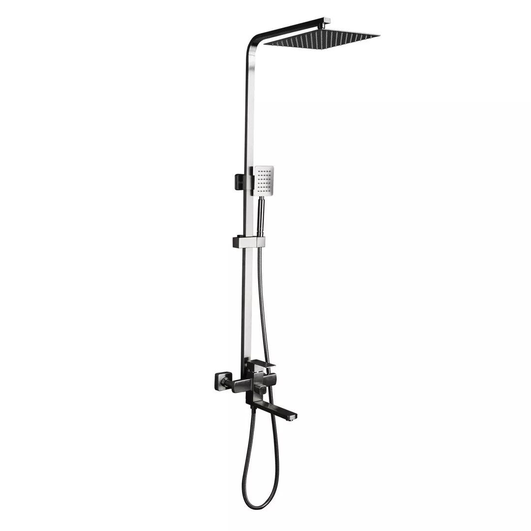 Душова система із змішувачем Frap F24802 Сатин (102401)