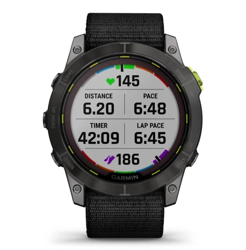 Смарт-часы Garmin Enduro 2 Sapphire Carbon Gray DLC Titanium (010-02754-13) - фото 4
