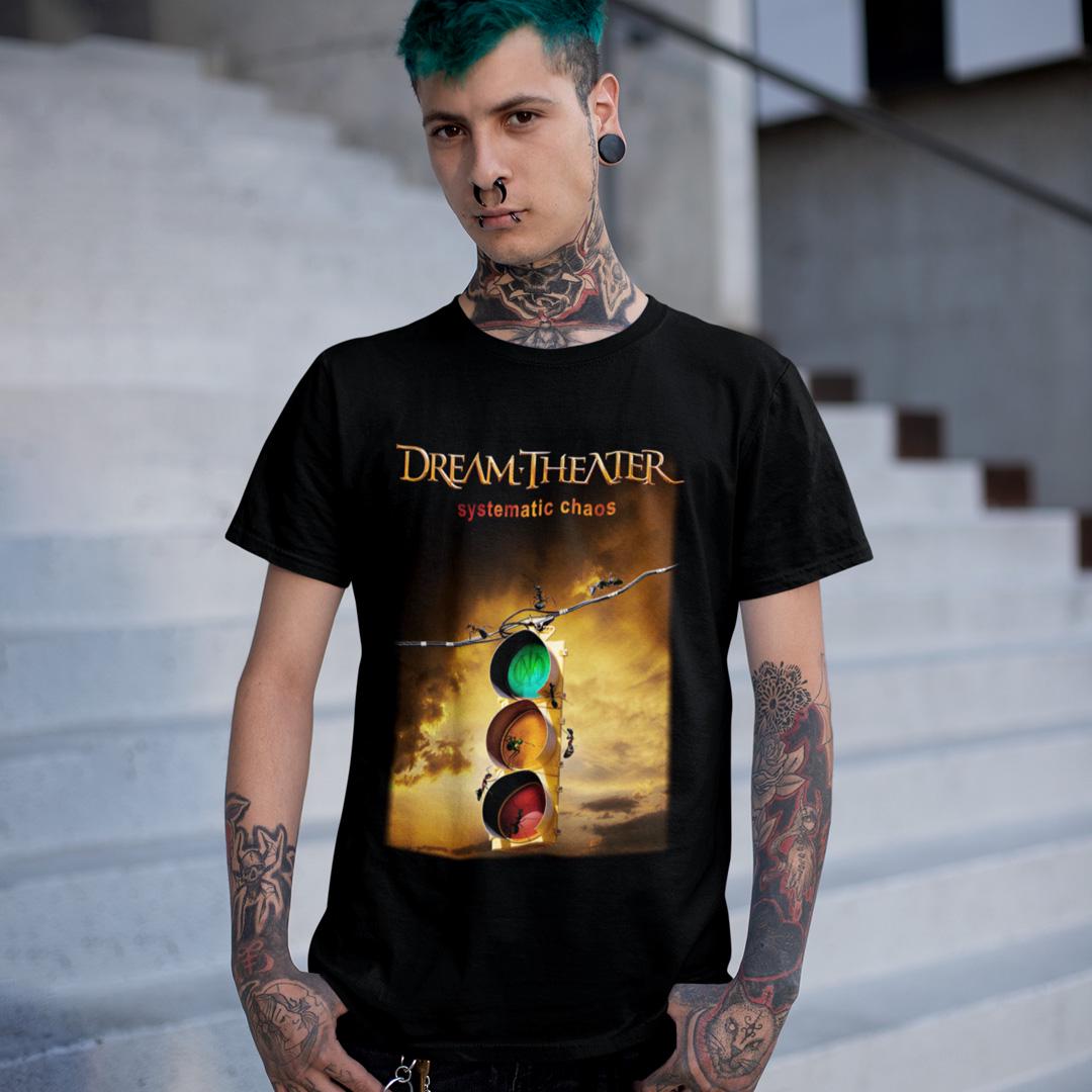 Футболка унисекс Dream Theater Systematic Chaos 3XL Черный (0000015727)