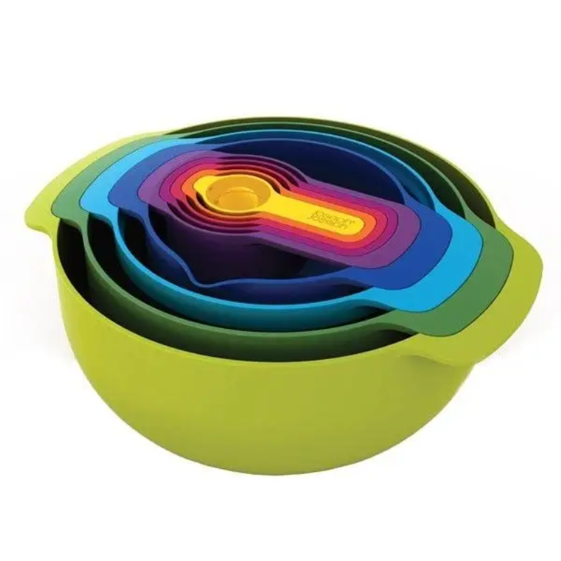 Набір мірних мисок Joseph Joseph Nest Plus 9 Multicolor 9 шт. (40031)