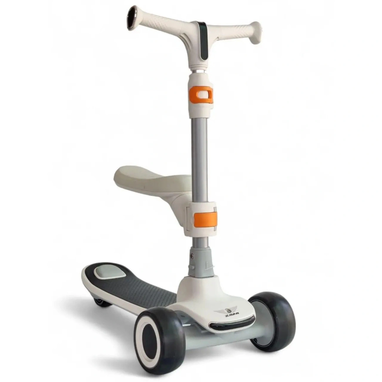 Самокат с подсветкой Белый (25443814)