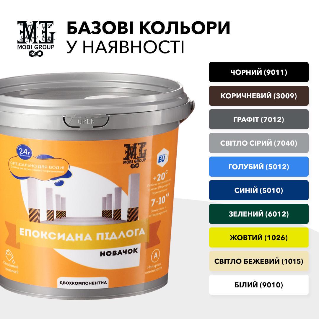 Епоксидна підлога наливна 4,5 Світло-сірий (23916030) - фото 3