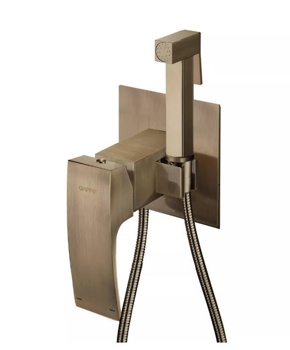Гигиенический душ встраиваемый GAPPO G7207-4 Бронзовый (31549289)