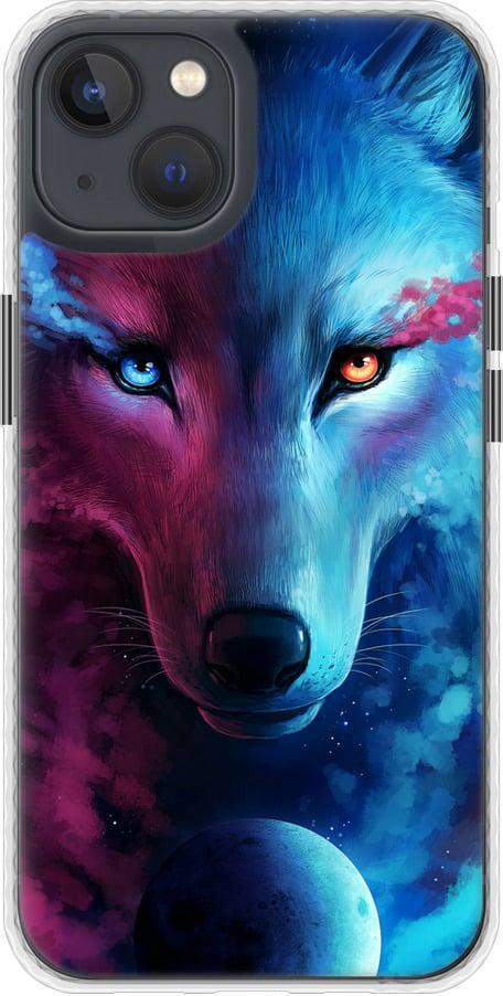 Чехол на iPhone 13 Арт-волк (3999pm-2374-42517)