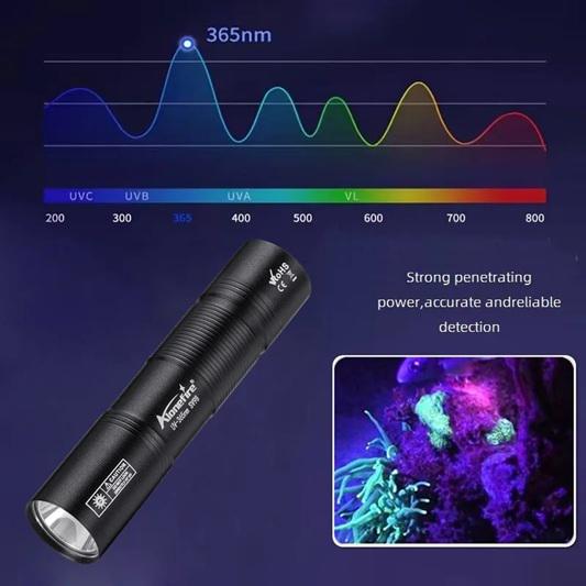 Ліхтарик ультрафіолетовий Type4 Type-C LED UV Flashlight 365 Portable Mini Ultraviolet Torch 3W Black (UVFTT4CK) - фото 12 Ліхтарик ультрафіолетовий Type4 Type-C LED UV Flashlight 365 Portable Mini Ultraviolet Torch 3W Black (UVFTT4CK) - фото 12