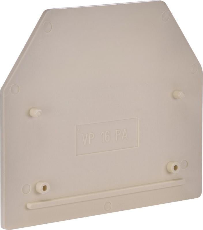 Перегородка разделяющая ETI VP 16 PA для наборных клемм Бежевый (3901083)