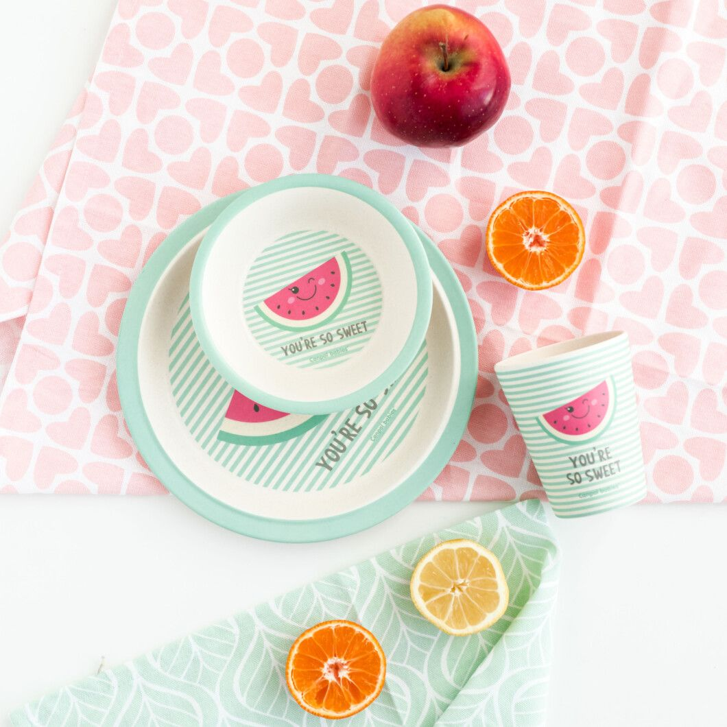 Набір посуду бамбуковий Canpol Babies SO COOL 3 ел. (2447936735) - фото 4