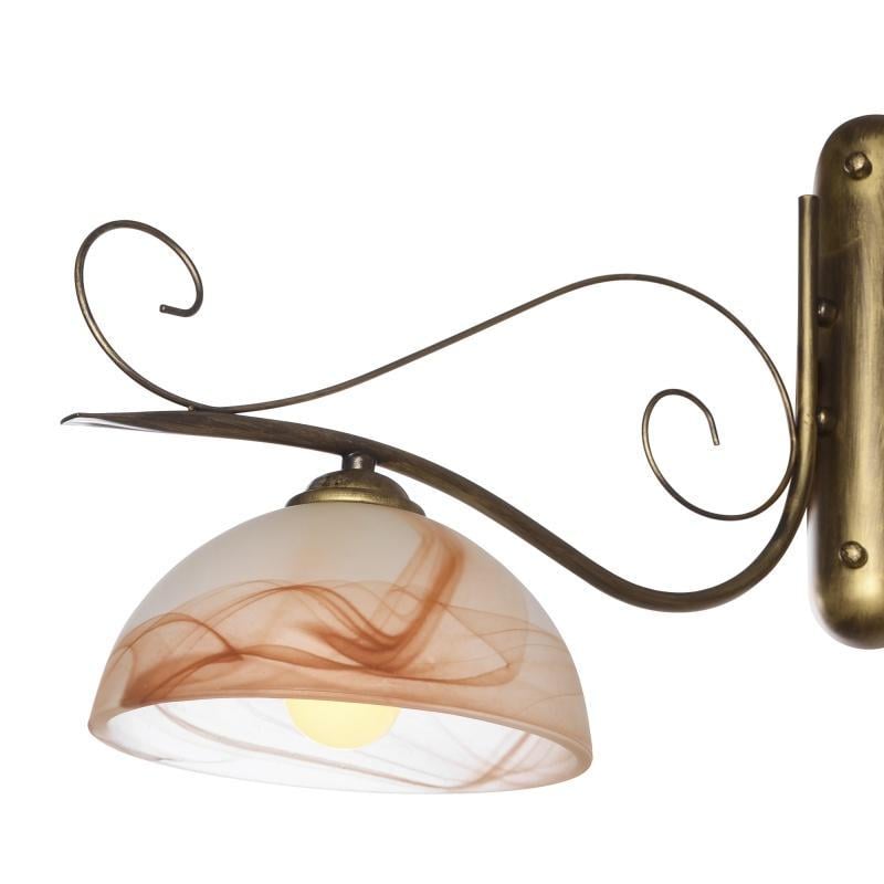 Бра спрямованого світла настінне накладне кантрі Brille BKL-067W/2 fiona - фото 2 Бра спрямованого світла настінне накладне кантрі Brille BKL-067W/2 fiona - фото 2