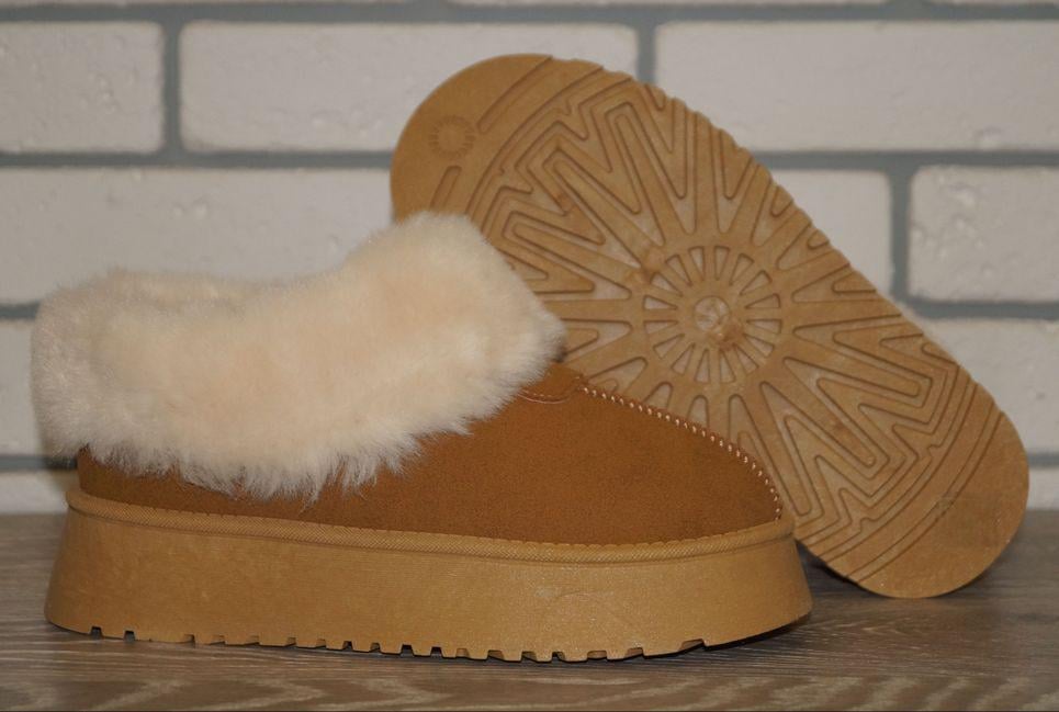 Угги женские зимние на платформе Swin shoes р. 39 24,5 см Коричневый (31556-39) - фото 10