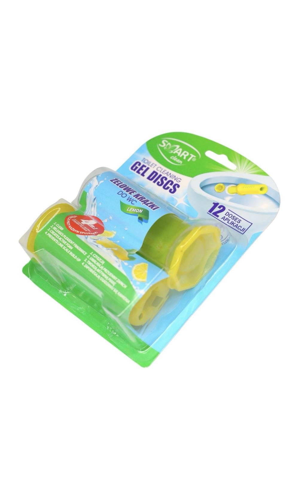 Гель-стік для унітазу Smart Clean Лимон XXL 75 мл 12 доз (НФ-00006829)