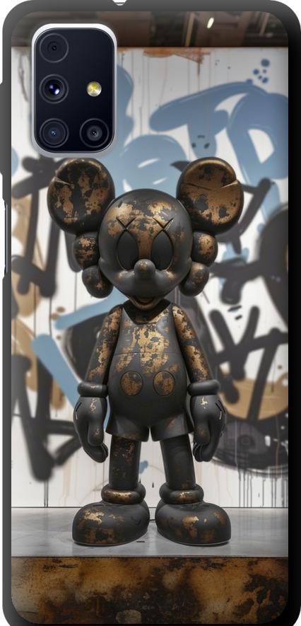 Чехол на Samsung Galaxy M31s M317F Bronze kaws v2 (6098b-2055-42517)