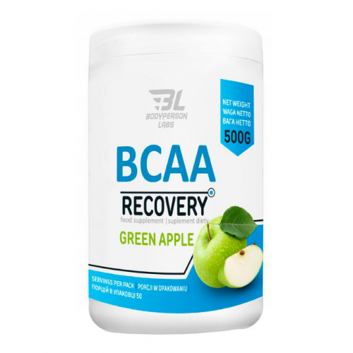 Амінокислоти BCAA Recovery Green apple 500 г