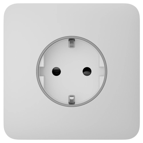 Панель фронтальная Ajax SoloCover basic для встроенной розетки Белый (31022033)