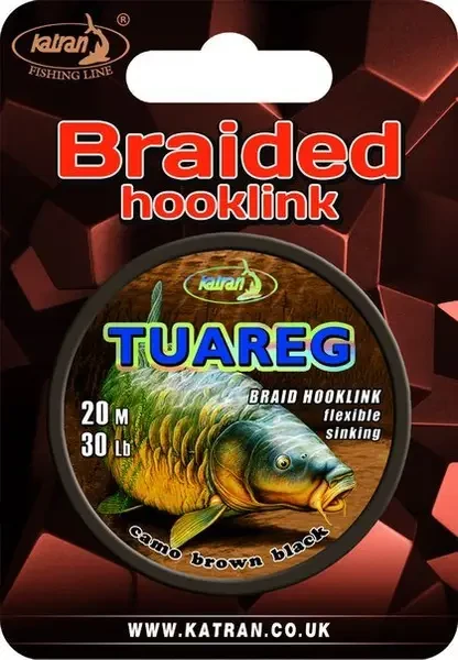 Шнур поводочный Katran TUAREG 30 Lb 20 м