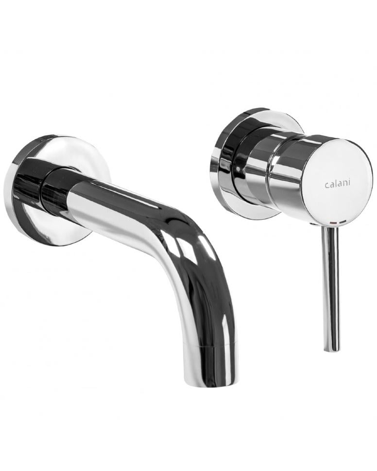 Змішувач для умивальника Calani Nexos прихованого монтажу Сhrome (CAL-B0008)