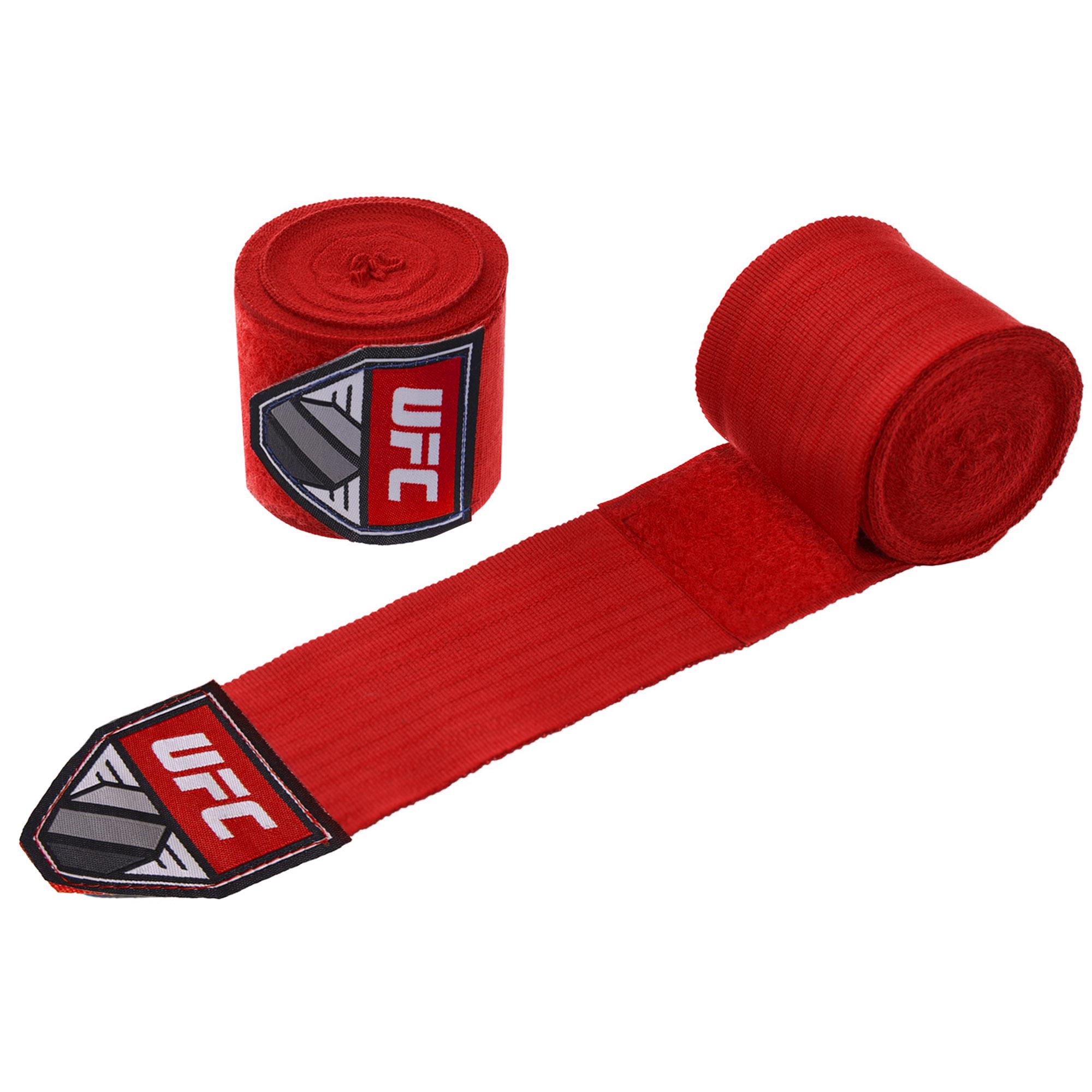 Бинти боксерські UFC Contender UHK-69770 4,5 м 2 шт. Червоний (UHK-69770)