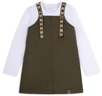 Костюм детский для девочки Gabbi KS-20-1 134 см Хаки (12295)