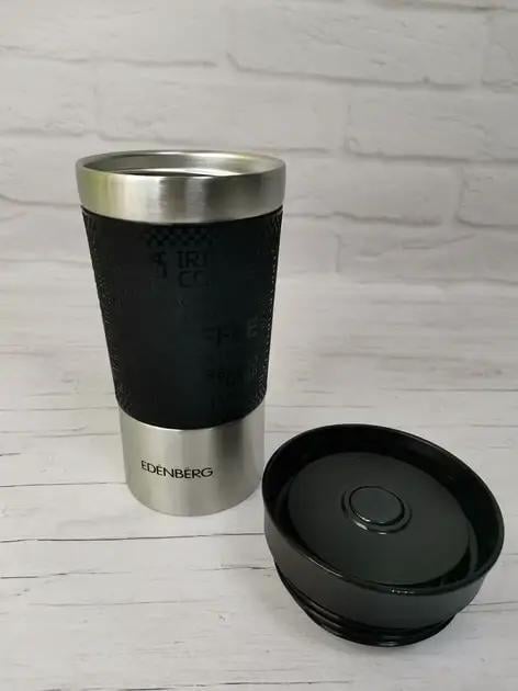 Термокружка вакуумная 480 мл Edenberg EB-633 480 мл Черный - фото 2
