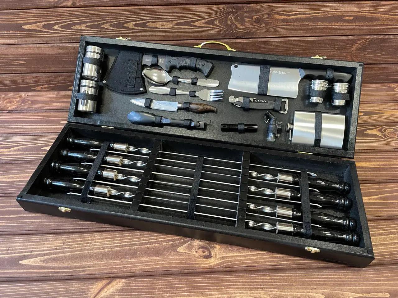 Набор шампуров Black Box в кейсе (10613634)