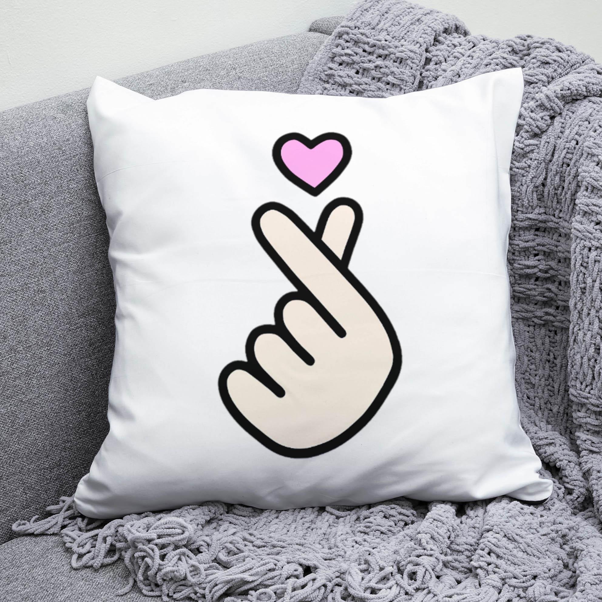 Плюшевая подушка квадрат с принтом K-Pop BTS БТС "2