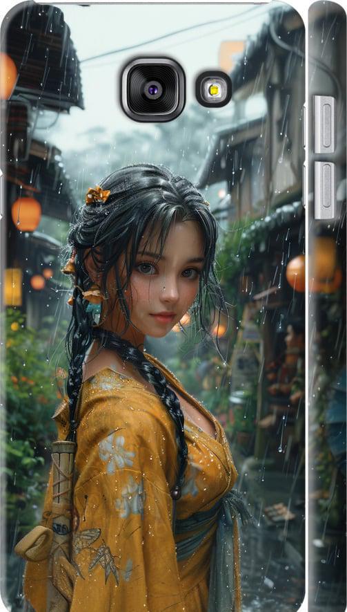Чехол на Samsung Galaxy A7 (2016) A710F Anime-girl (6133m-121-42517)