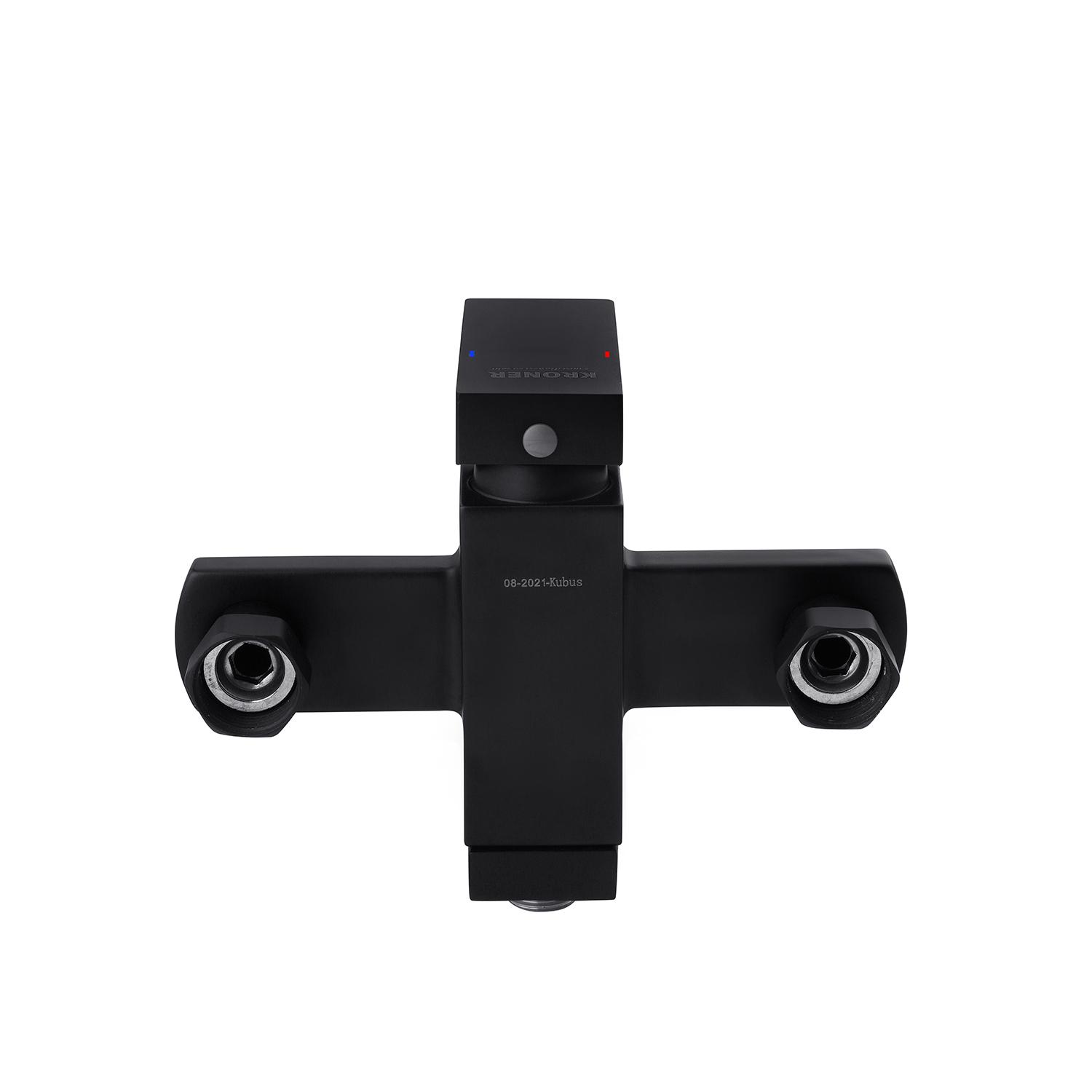 Смеситель-кран для ванной Kroner KRP Edelstahl Kubus SCH060 (KR25652Y) - фото 3 Смеситель-кран для ванной Kroner KRP Edelstahl Kubus SCH060 (KR25652Y) - фото 3