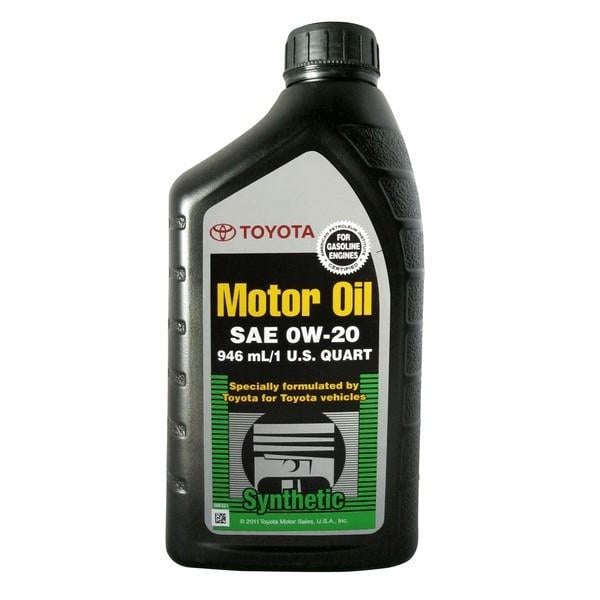 Моторное масло Toyota Motor Oil 0W-20 0,95 л - фото 1