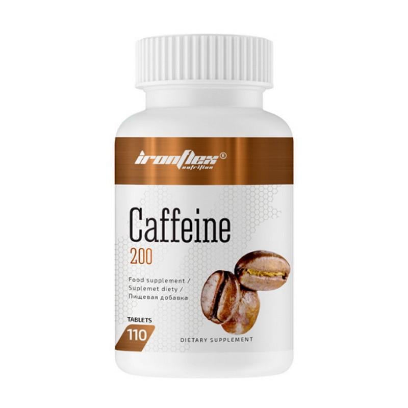 Кофеїн IronFlex Caffeine 200 мг 110 капс. (10942-01)