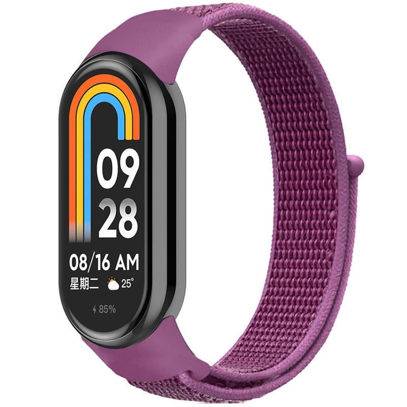 Ремінець Nylon New для Xiaomi Mi Band 8/9 Purple (00000077679_16)