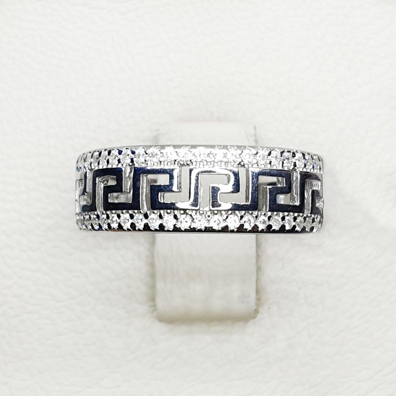 Кольцо серебряное с кубическим цирконием р. 18 3,67 г (1483040567) Кольцо серебряное с кубическим цирконием р. 18 3,67 г (1483040567)