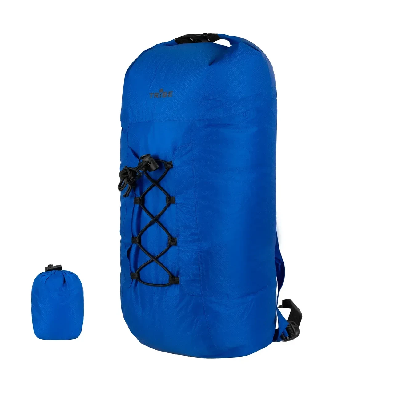 Герморюкзак с вшитым чехлом Tribe Dry Backpack ультралегкий 20 л (T-GG-0001-blue)