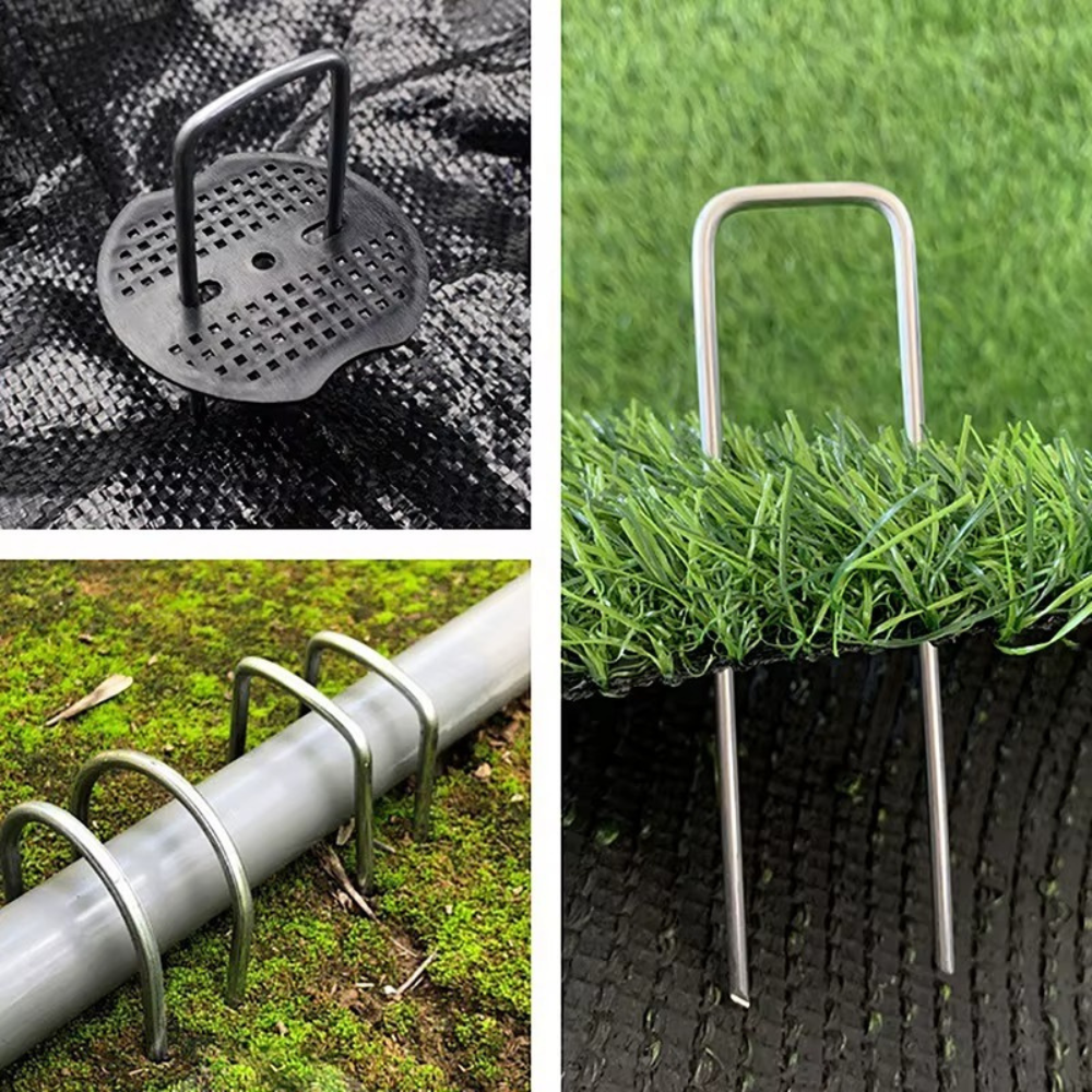 Набір скоб садові кріпильні металеві оцинковані універсальні 10 шт. 4х20 см (skoby_20cm) - фото 6 Набір скоб садові кріпильні металеві оцинковані універсальні 10 шт. 4х20 см (skoby_20cm) - фото 6