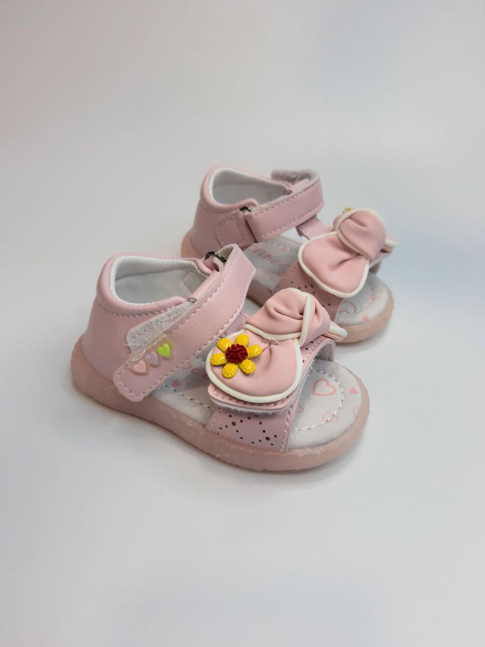 Босоніжки для дівчинки Clibee р. 21 12 см Рожевий (80 ZA pink)