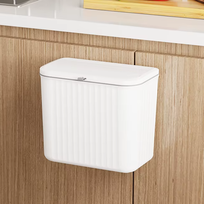 Контейнер підвісний кухонний із кришкою багатофункціональний пластиковий 7 л - фото 3 Контейнер підвісний кухонний із кришкою багатофункціональний пластиковий 7 л - фото 3