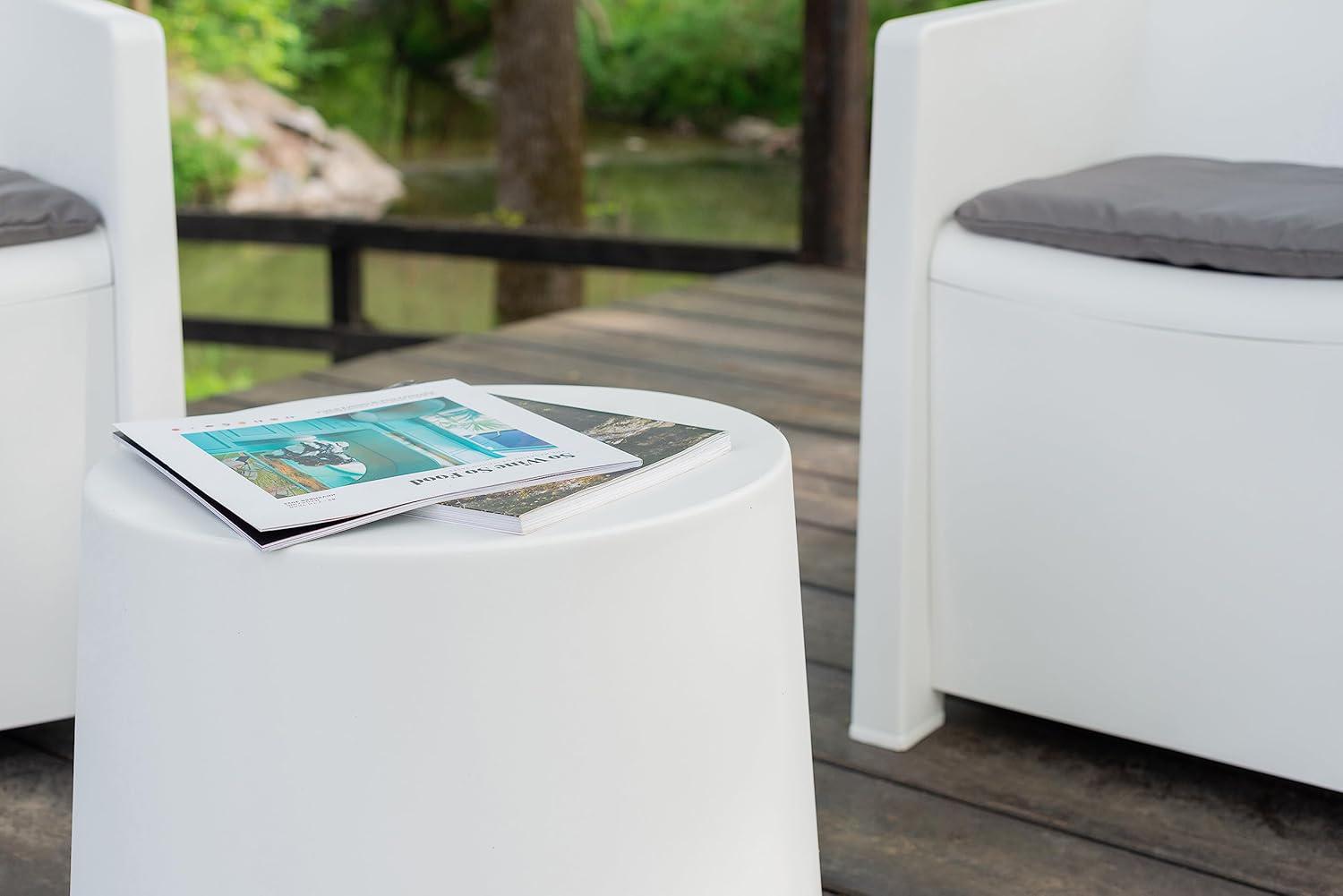 Набор ProGarden LUNA с подушками Белый (3689) - фото 4 Набор ProGarden LUNA с подушками Белый (3689) - фото 4