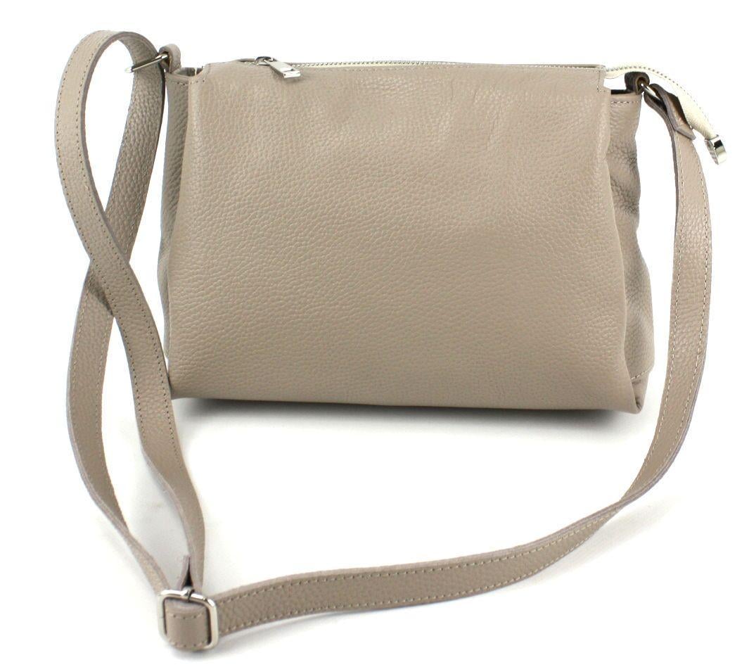 Сумка женская кожаная Borsacomoda 813.018 Бежевый