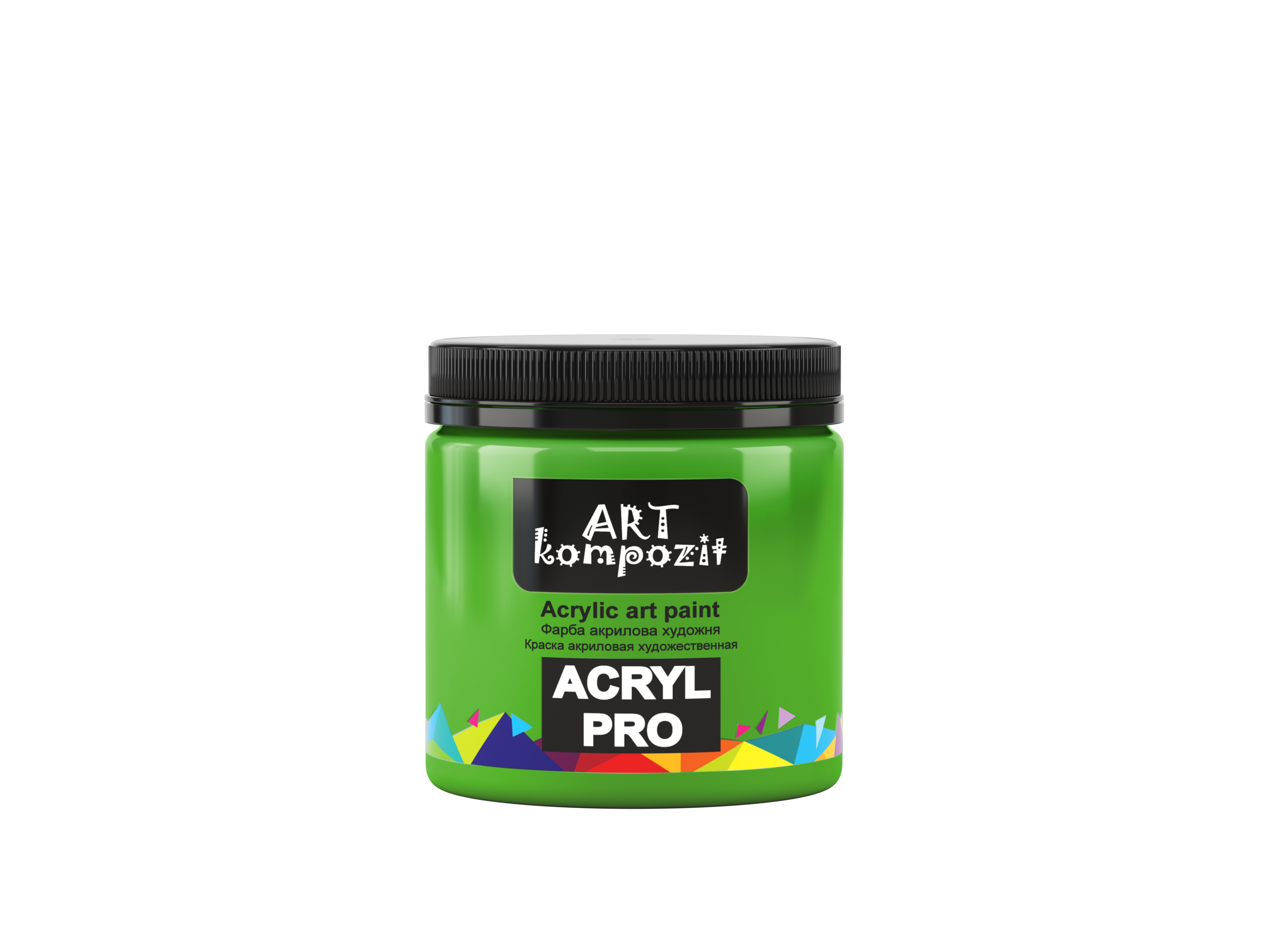 Краска художественная ART Kompozit Acryl PRO 323 0,43 мл Желто-зеленый