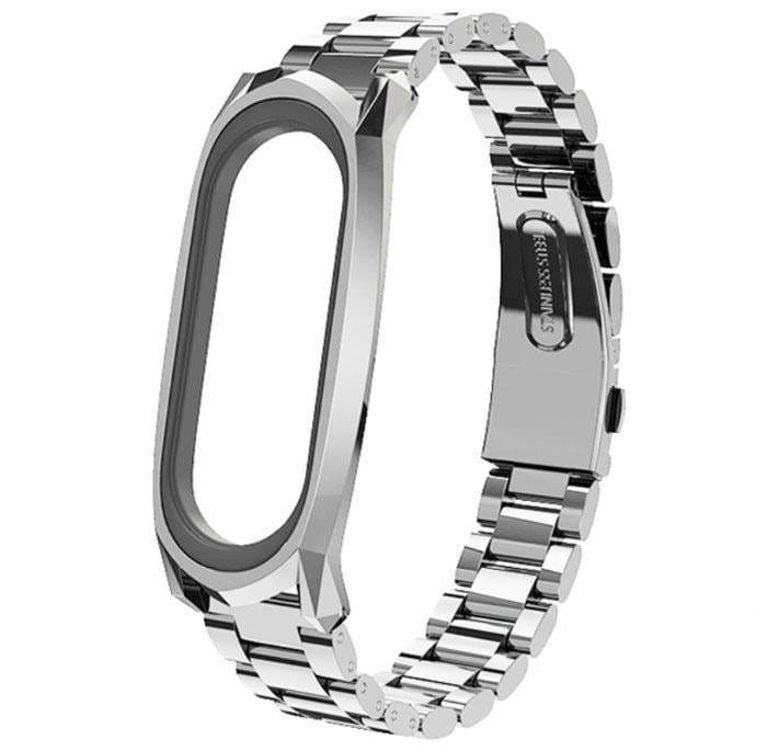 Металлический ремешок Primo Mijobs для фитнес-браслета Xiaomi Mi Band 4 Silver (1024042725)