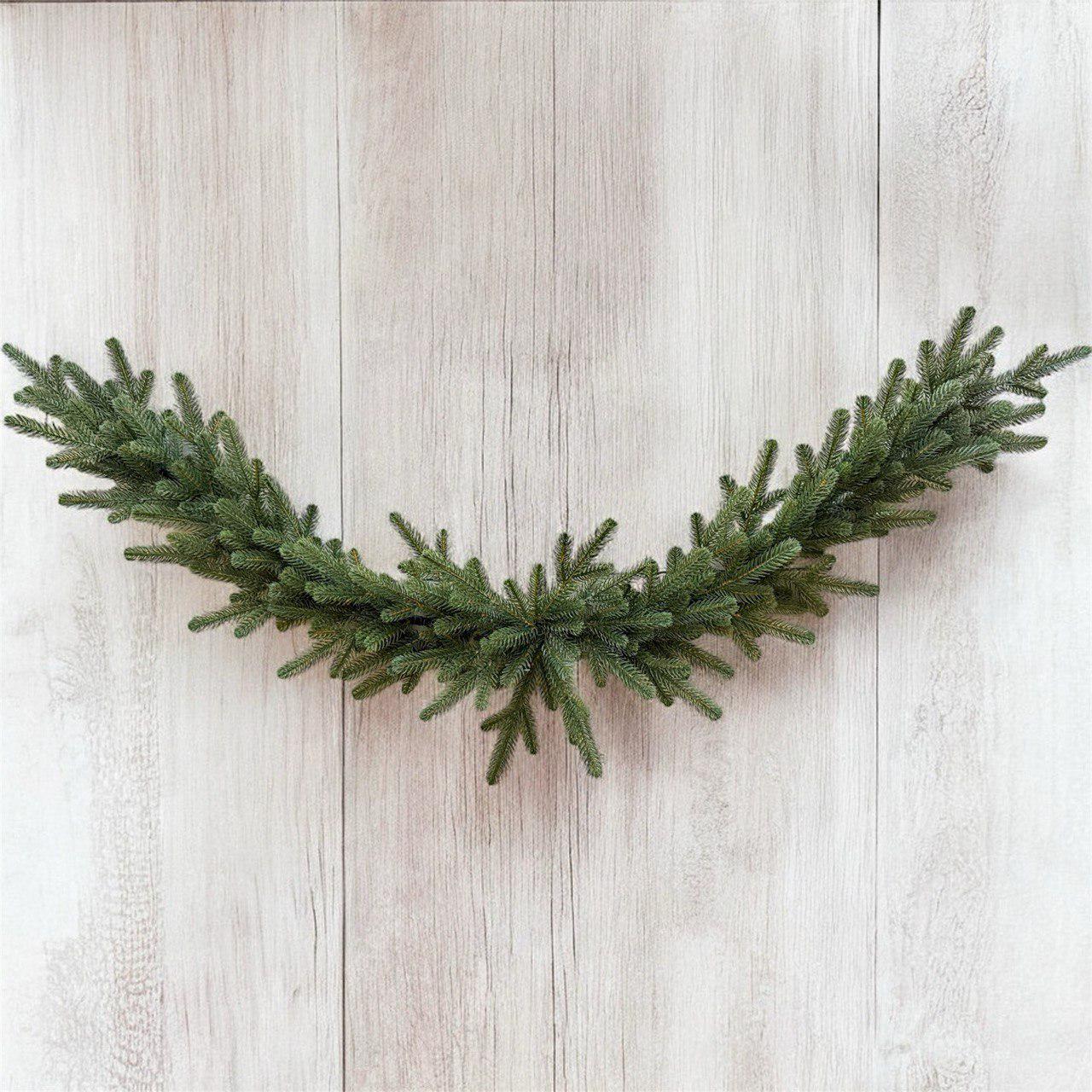 Гирлянда литая Шацкая ПЛАСТМАКС 1,4 м Зеленый (GR 4500) - фото 2