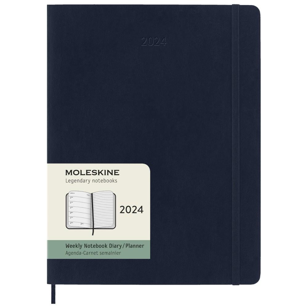 Щотижневик Moleskine 2024 великий (DSB2012WN4Y24)