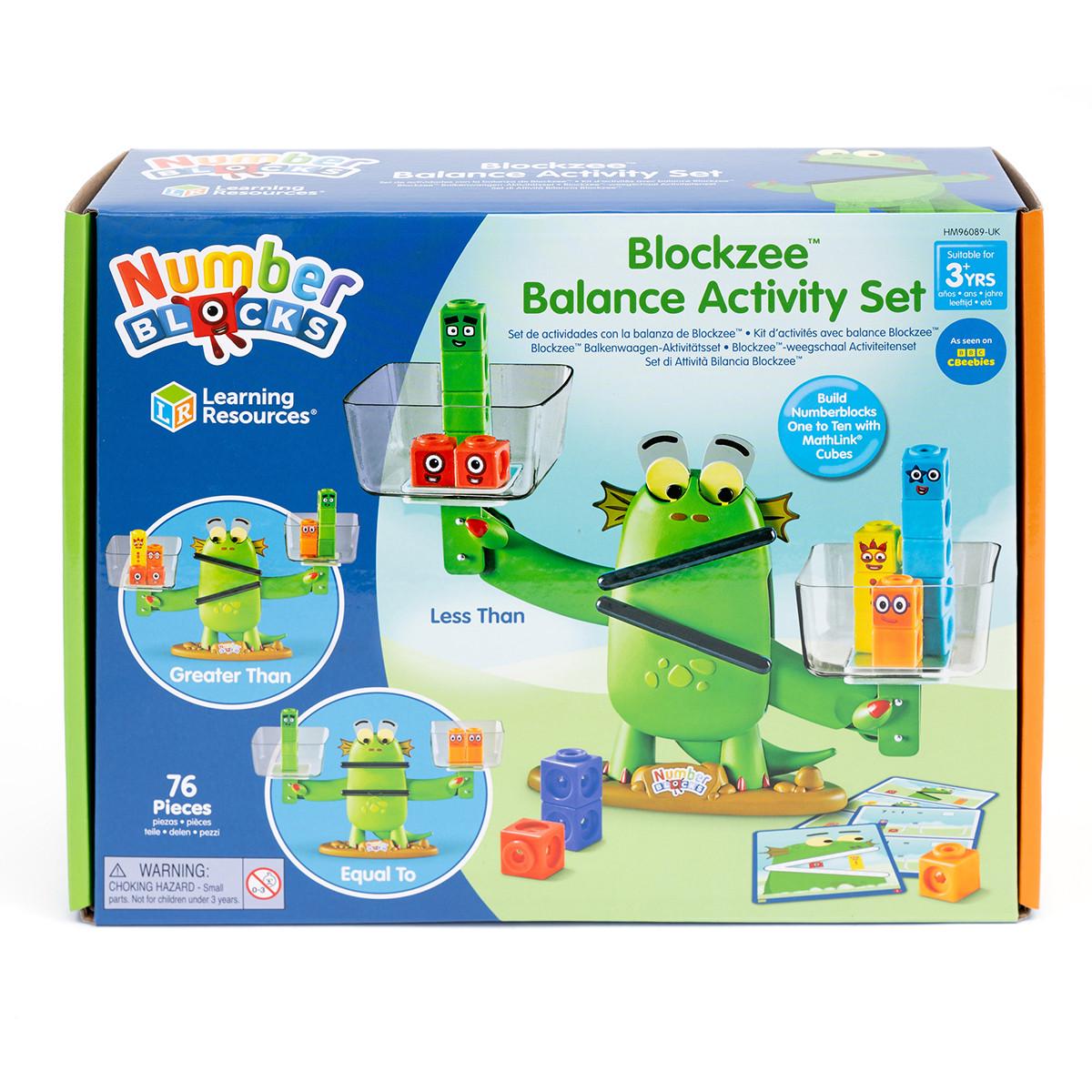 Ігровий набір навчальний Learning Resources Numberblocks Ваги Blockzee (HM96089-UK-ks)